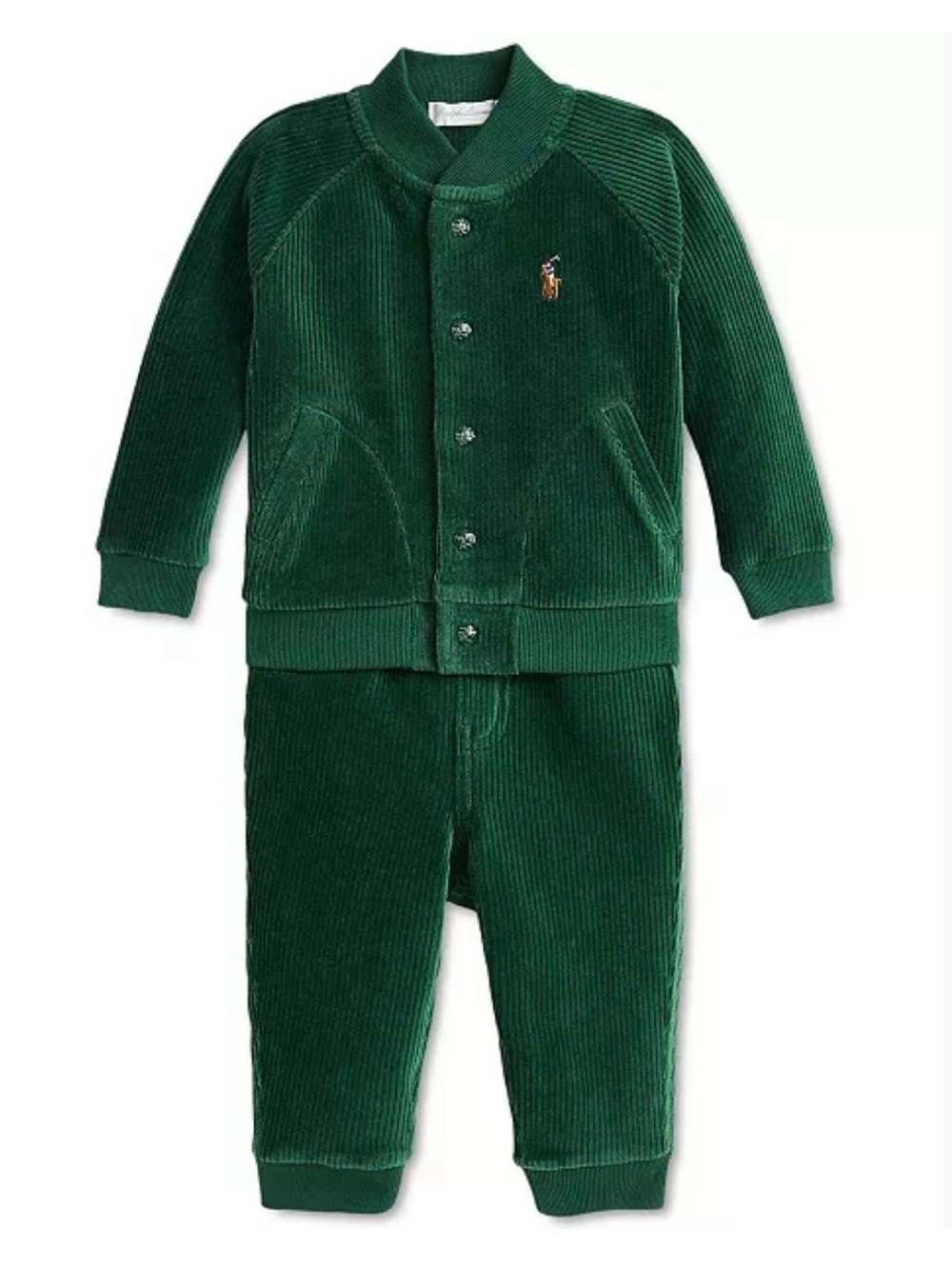 Polo Ralph Lauren Baby 2-Pc. Corduroy Jacket & Pants Set - Size 9 Months